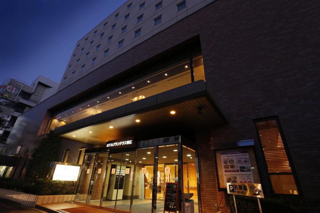 Hotel Grand Terrace Obihiro Bagian luar foto