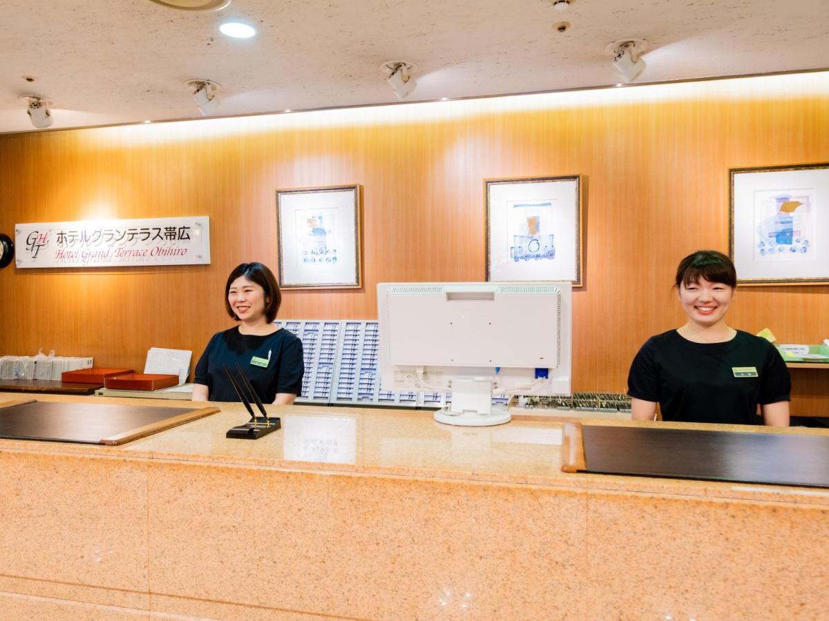 Hotel Grand Terrace Obihiro Bagian luar foto