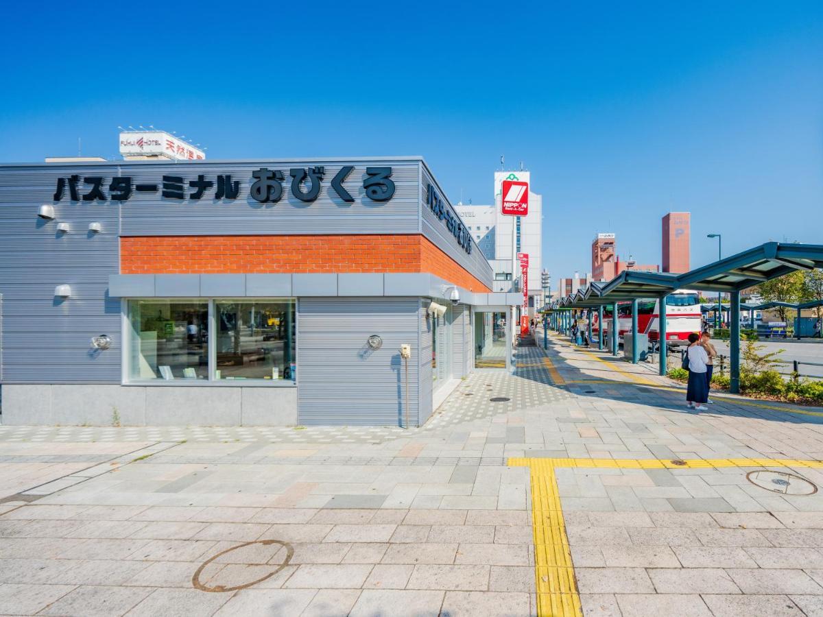 Hotel Grand Terrace Obihiro Bagian luar foto