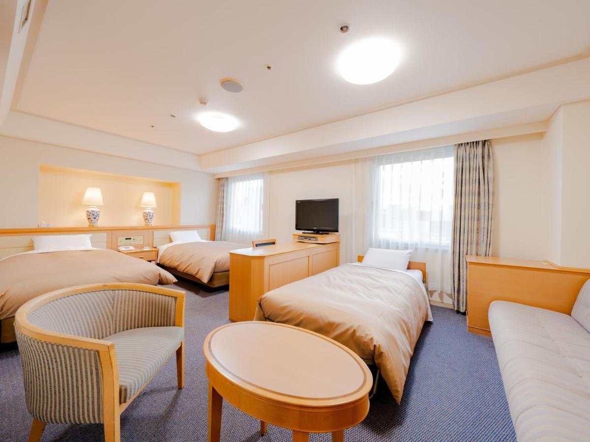 Hotel Grand Terrace Obihiro Bagian luar foto