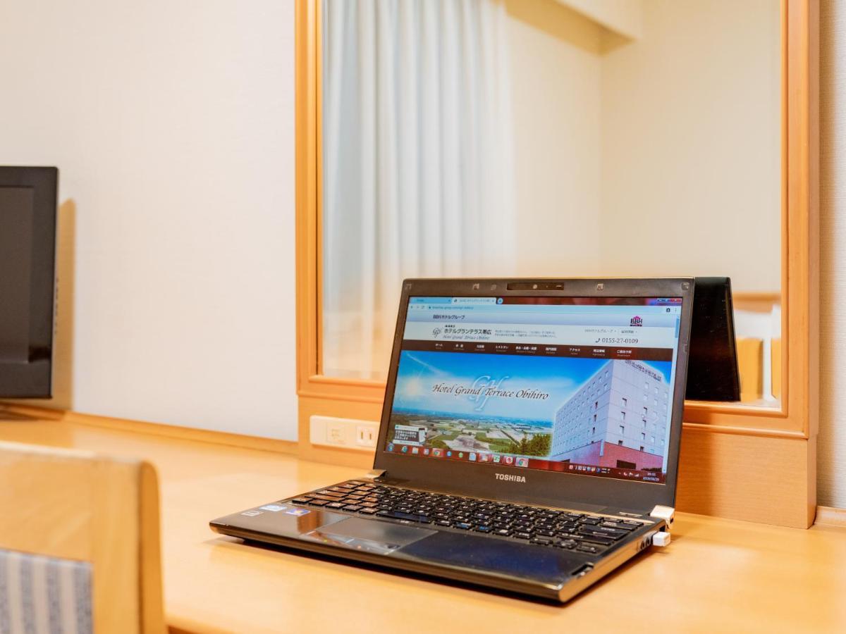 Hotel Grand Terrace Obihiro Bagian luar foto